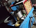 Panipuri cart | Golgappa stall Royalty Free Stock Photo