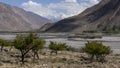 Panj River in Wakhan Corridor