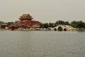 Panja Lake & Dragon Pavilion, Longting Park, Kaifeng, Henan, China