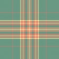 Panjabi pattern textile seamless, decorating texture check vector. Famous background tartan plaid fabric in mint and pastel colors