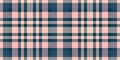 Panjabi vector fabric seamless, occupation pattern texture background. Window tartan check plaid textile in light and dark colors