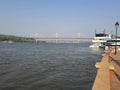 panjim bridge in goa.