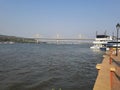 panjim bridge in goa.