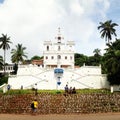 Panjim church Goa Royalty Free Stock Photo