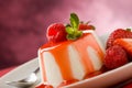 Panna Cotta Royalty Free Stock Photo