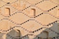 Symmetrical Patterns of Panna Meena Ka Kund Stepwell in Jaipur, Rajasthan Royalty Free Stock Photo