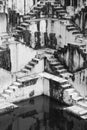 Panna Meena ka Kund, an ancient step well near Amer fort of Jaipur, Rajasthan, india