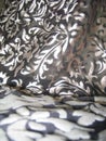 Pannela black fabric Royalty Free Stock Photo