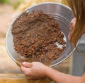 Panning for gold 1 Royalty Free Stock Photo