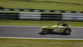 Yellow Racing Car Royalty Free Stock Photo