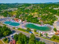 Pannonica Salt Lakes in Tuzla, Bosnia and Herzegovina