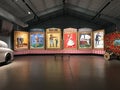 Pano of a Empty Stage (Ringling Circus Museum) Royalty Free Stock Photo