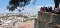 Pano view lisbon Royalty Free Stock Photo