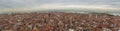 Panoram view of Venice with a bird's-eye view Royalty Free Stock Photo