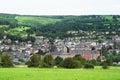 Panorama on the Abbey of Stavelot Royalty Free Stock Photo