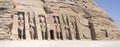 Panorama of Abu Simbel Royalty Free Stock Photo