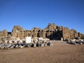 Panorama of the ancient city of Side Antalya