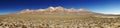 Panorama of active volcano Pikchu Pikchu, Arequipa, Peru