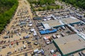Aerial view of the Englishtown the best flea markets NJ USA