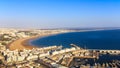 Panorama of Agadir, Morocco Royalty Free Stock Photo