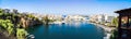 Panorama of Agios Nikolaos Lake Voulismeni