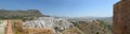 Panorama of Alora Andalucia Spain. Royalty Free Stock Photo