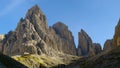 Panorama of alps dolomites