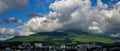 Panorama of Alushta with a view of the Roman Kosh 6