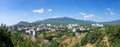 Panorama of Alushta with a view of the Roman Kosh 10