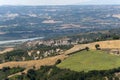 Panorama of Alviano (Terni, Umbria) Royalty Free Stock Photo