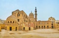 Panorama of Amir Khayrbak Funeral Complex, Cairo, Egypt