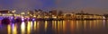 Panorama from Amsterdam in the Netherl Royalty Free Stock Photo