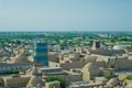 Panorama of an ancient city of Khiva, Uzbekistan Royalty Free Stock Photo