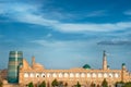 Panorama of an ancient city of Khiva, Uzbekistan Royalty Free Stock Photo