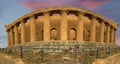 Panorama Ancient Greek temple of Concordia