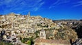 Panorama of ancient Matera Royalty Free Stock Photo