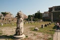 Forum and Market of Trajan, Rome, Italy Royalty Free Stock Photo