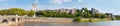 Panorama of Angers Royalty Free Stock Photo