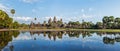 Panorama of Angkor Wat Royalty Free Stock Photo