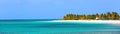Panorama of anguilla island Royalty Free Stock Photo