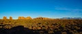 Panorama of Arches at Sunset Royalty Free Stock Photo