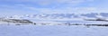 Panorama Arctic landscape