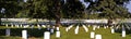 Panorama - Arlington National Cemetery Royalty Free Stock Photo