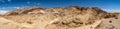 Panorama of Artist\'s Pallete, Death Valley Royalty Free Stock Photo