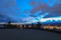 Panorama, as seen from Bend from Pilot Butte Neighborhood Park, Oregon