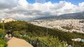 Panorama of Athens from Lycabettus. Royalty Free Stock Photo