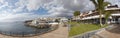 Panorama of Atlantic Ocean and seaside of La Caletta, Tenerife