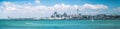 Panorama Auckland City Waterfront Royalty Free Stock Photo