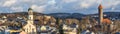 Panorama from Auerbach in East Germany Royalty Free Stock Photo