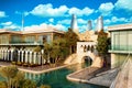 Panorama of Baku city, Azerbaijan Royalty Free Stock Photo